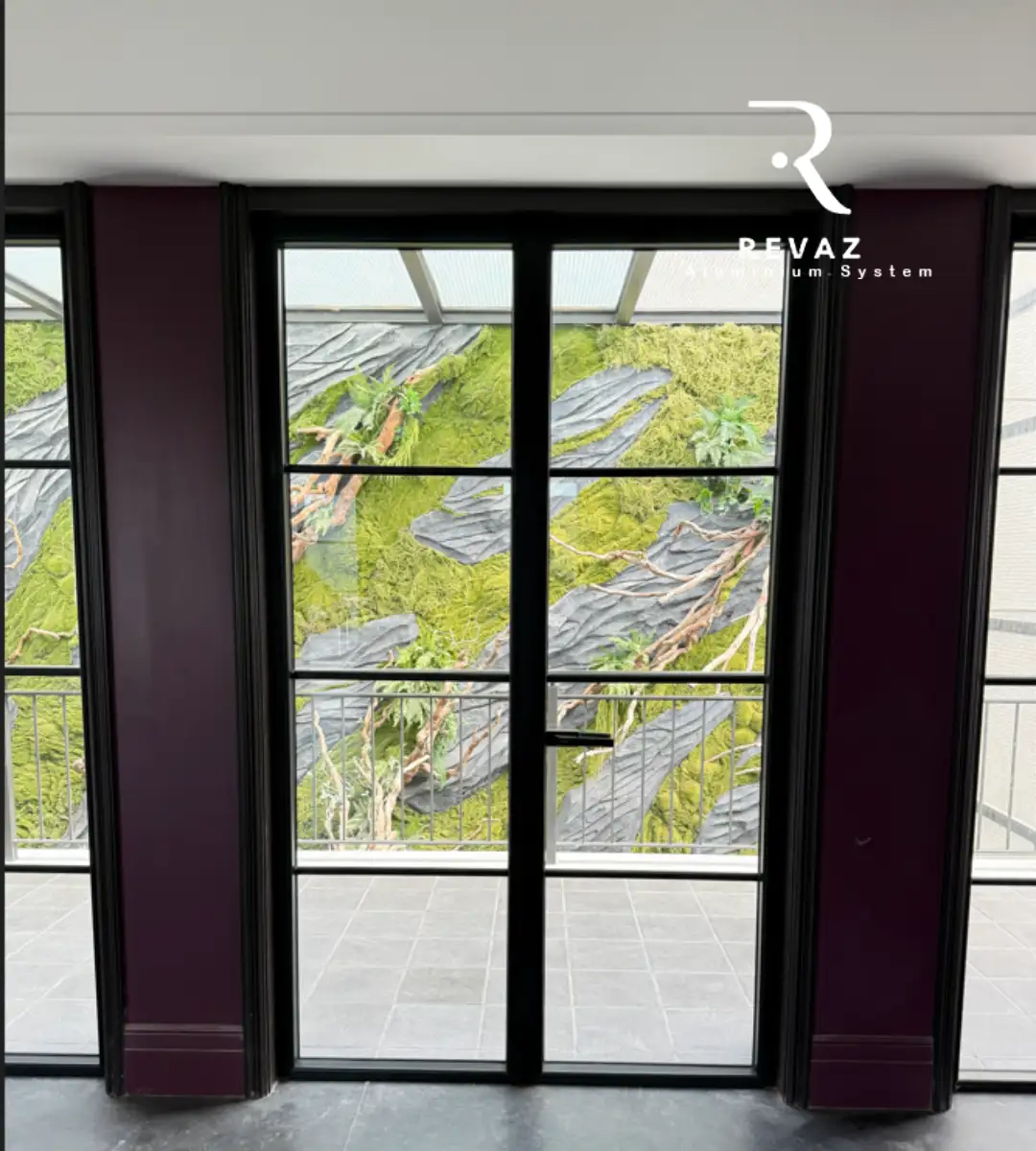 Revaz aluminium door project
